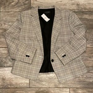 NWT 10 Plaid Blazer, size 10